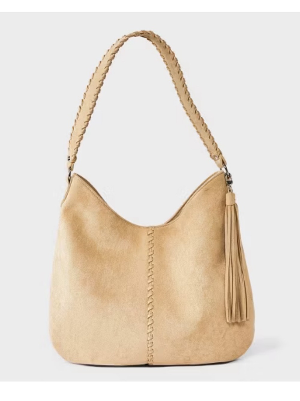NWT Universal Thread “Western Faux Suede with Tassel Shoulder Bag”